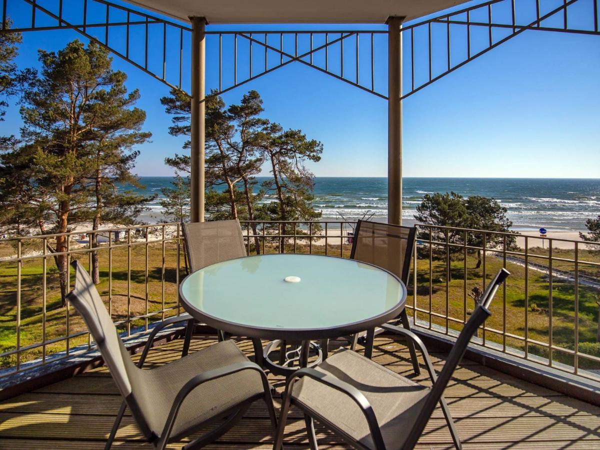 Strandvillen Binz - 1-Raum-Ferienwohnung Mit Meerblick Und Balkon Sv-763 Ngoại thất bức ảnh